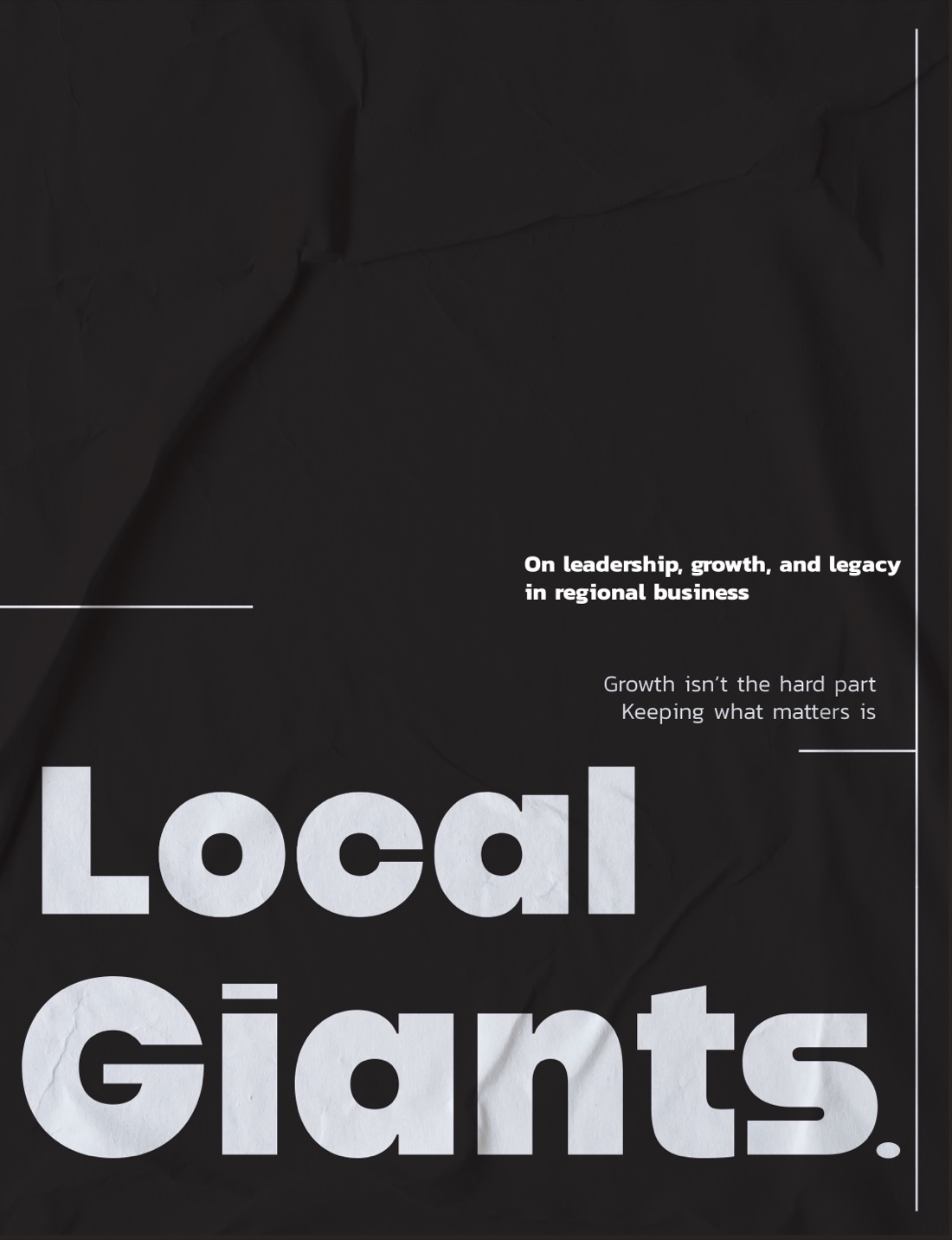 Local Giants — the leadership book by Louise Vangestel